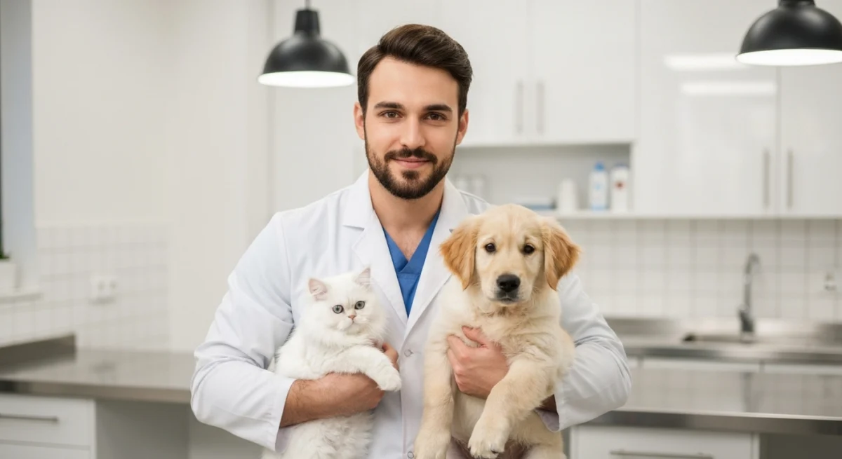 Consultation vétérinaire pour animal âgé