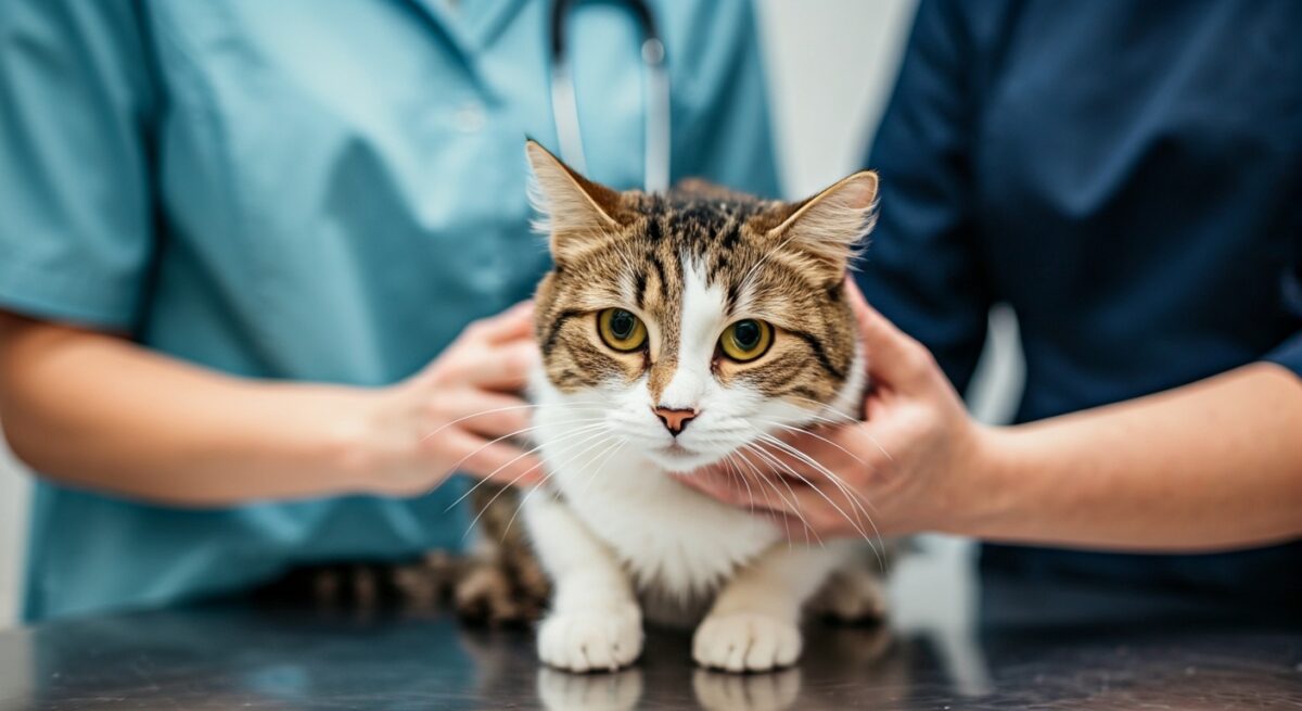 Chat urine hors litière