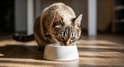 Nourrir chat stérilisé